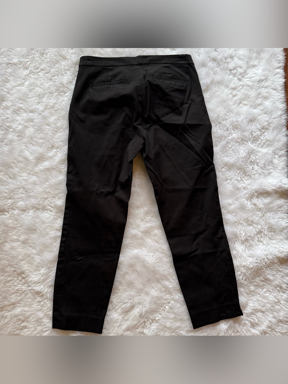 J. Crew Martie Black Ankle Slim Pants Size 6 - Picture 6 of 6